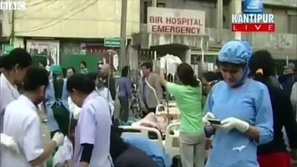 7.8&#39;lik deprem Nepal&#39;i böyle salladı