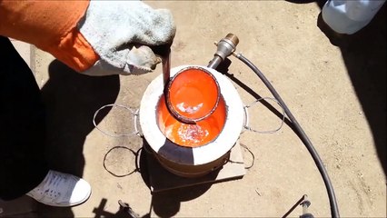 Buzun üstüne erimiş bakır dökülürse ne olur?