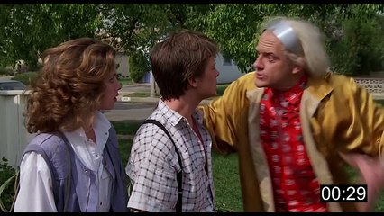 1 buçuk dakikada &#39;Geleceğe Dönüş&#39; üçlemesi