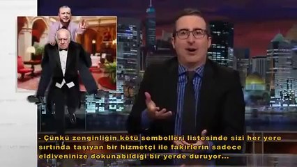 HBO sunucusu &#39;altın klozet&#39; tartışmasını gündemine taşıdı
