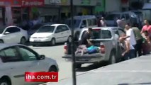 Tunceli'de şehrin göbeğinde çatışma!