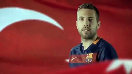 Barcelona&#39;dan Türkiye&#39;ye 29 Ekim kutlaması