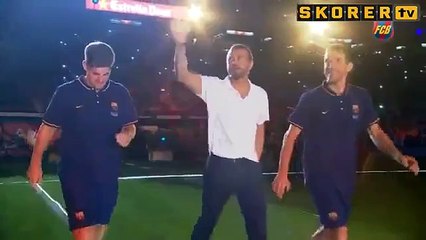 Arda Turan, Nou Camp'a böyle ayak bastı
