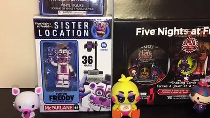 Download Video: Five Nights at Freddys Funtime Freddy Sister Location Series 2 Mystery Minis & Collector Cards