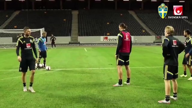 Zlatan'ın antrenmanda attığı gol paylaşım rekorları kırdı