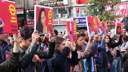 Barış mitinginden sonsuzluğa uğurlandı: Yoluna kurban fikirdaşım, can yoldaşım Korkmaz...
