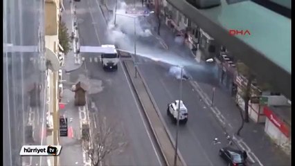 Diyarbakır'da 'Sur yürüyüşü'ne polis müdahalesi