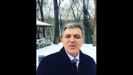 Abdullah Gül'den yeni yıl mesajı