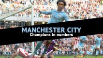 Manchester City's title winning season in numbers