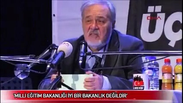 İlber Ortaylı: Milli Eğitim Bakanlığı iyi bir bakanlık değildir, uzmanlarının çoğu işe yaramazdır