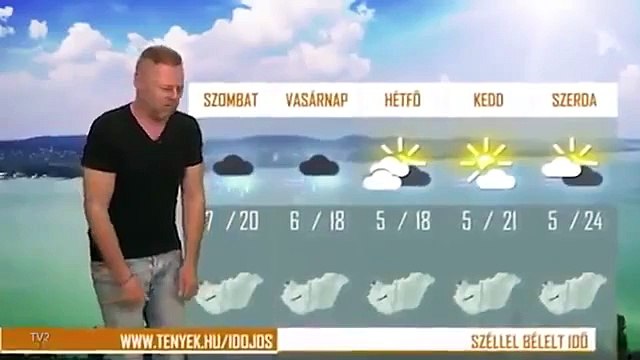 Hava durumu spikeri, programı sunarken 'şaka' yapınca kovuldu