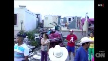 Al menos 13 muertos deja paso de tornado en Coahuila