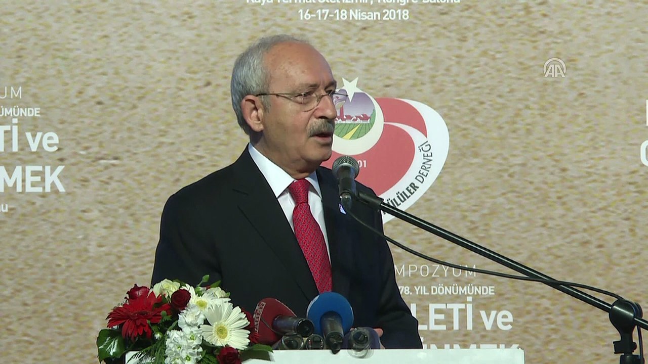 Kılıçdaroğlu: “Öğretmenlik Meslek Kanunu çıkarılmalıdır” - İZMİR