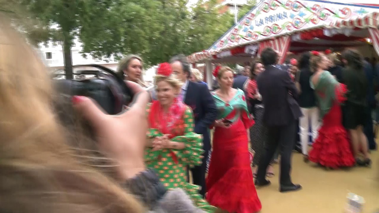 Los famosos se entregan a la Feria de Abril 2018