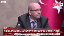 Davutoğlu'nun Katar yolculuğu öncesi 'Binali Yıldırım'ın koltuk krizi' kameralara böyle yansıdı