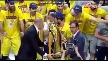 Fenerbahçe, potada sevindi; 2015-2016 sezonunu şampiyonluk kupasını kaldırdı