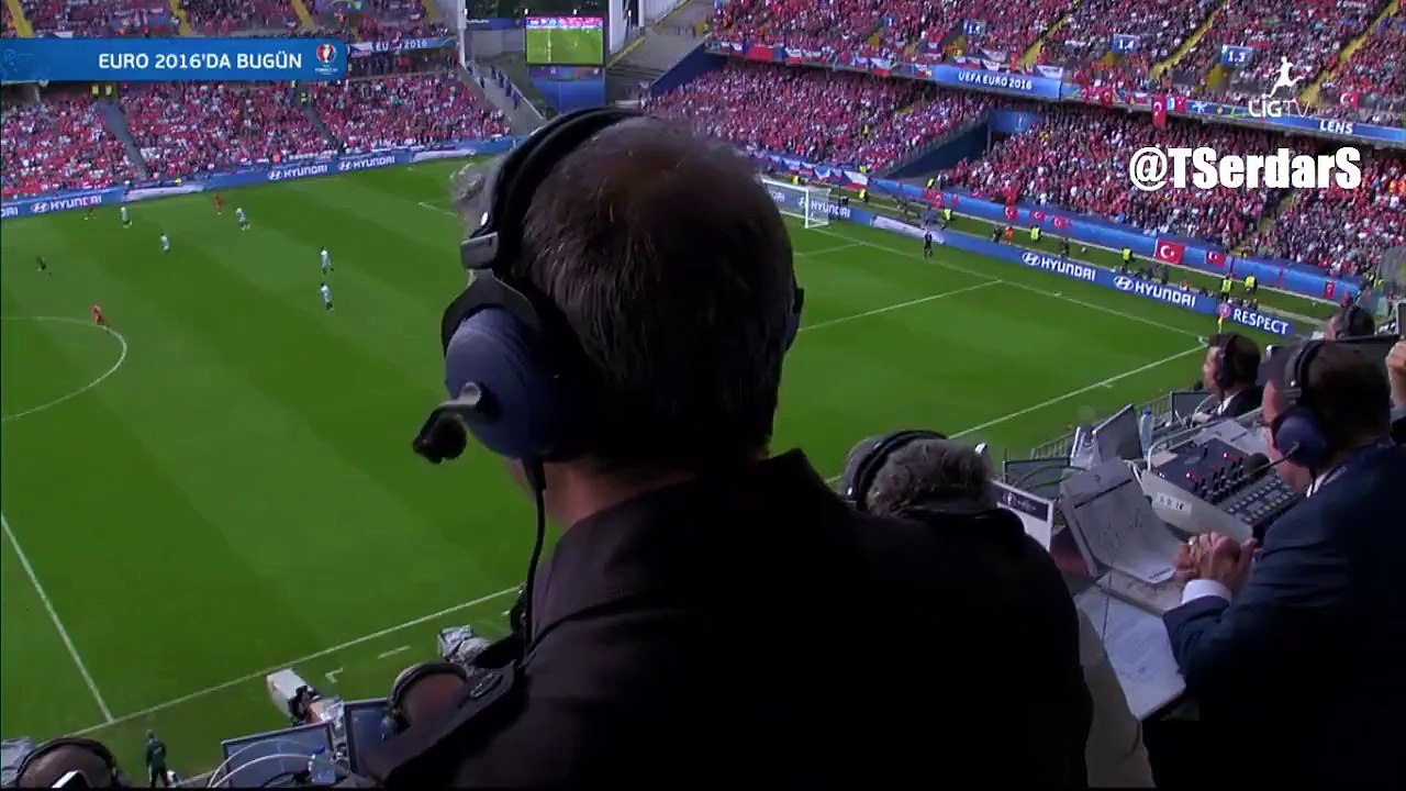 Lig TV spikeri Milli Takım'ın golü sonrası Ersun Yanal'ı böyle sarstı