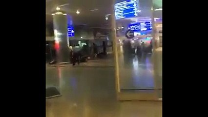 Atatürk Havalimanı saldırısından ilk görüntüler