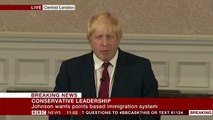 İngiltere'de Boris Johnson 