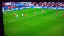 Emre Mor'un asistiyle Burak Yılmaz, EURO 2016'da Türkiye'nin ilk golünü attı