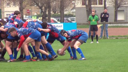Sports : Rugby, finale régionale U16  RUDL vs ARRAS - 16 Avril 2018