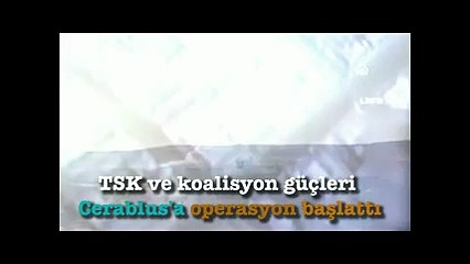 Saat saat Türkiye&#39;nin Suriye&#39;ye kara ve hava harekâtı...