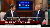 Donald Trump, sağlık durumunu Dr. Mehmet Öz'e açıkladı