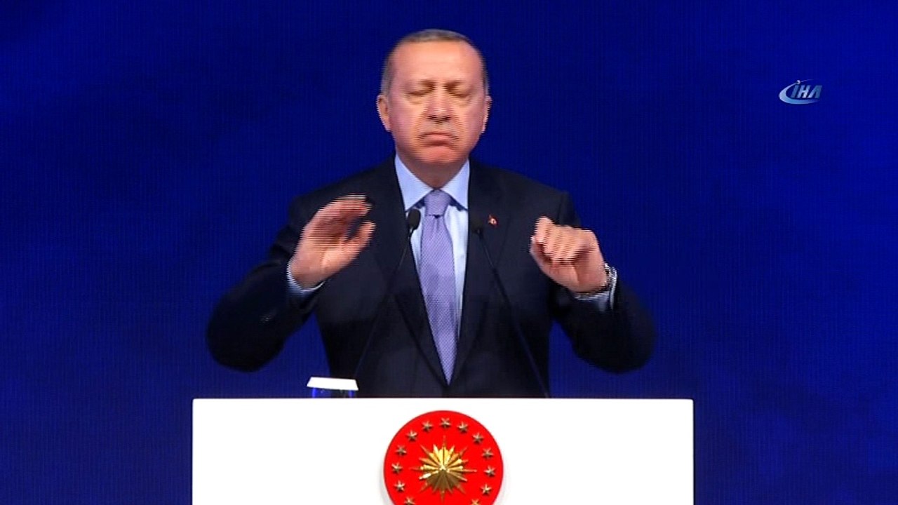 Cumhurbaşkanı Erdoğan: 'Niye sadece kimyasal silahı değerlendiriyorsunuz? Konvansiyonel silahı niye değerlendirmiyorsunuz?'