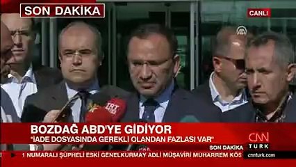 Adalet Bakanı: ABD için Bin Ladin neyse Gülen bizim için o