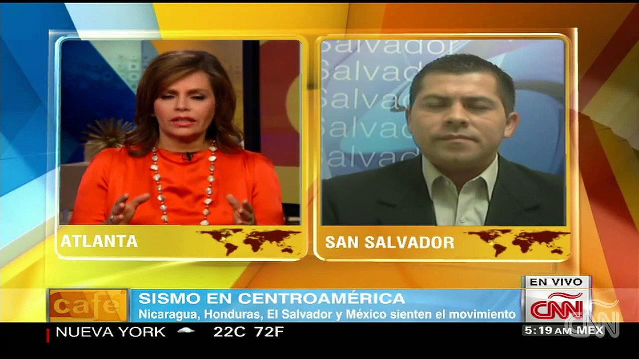 ¿Cómo se sintió el terremoto en El Salvador?