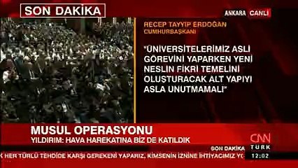 Erdoğan rektörlere seslendi: Yeni nesil Misak'ı Milli'yi iyi bilmeli
