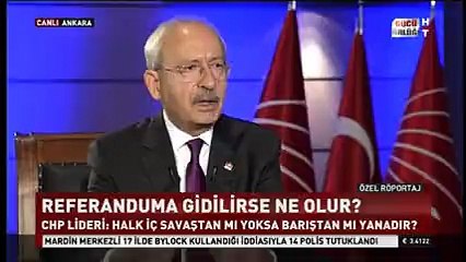 Kılıçdaroğlu&#39;ndan hükümete: İçlerindeki Bylockçuları elemek için seçime gitmek istiyorlar!