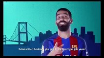 Barcelona'dan Arda Turan'lı 29 Ekim mesajı