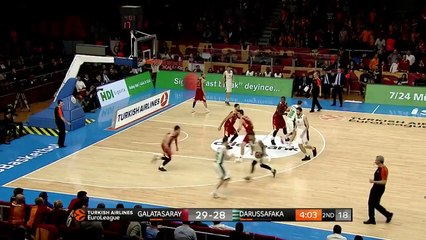 Galatasaray-Darüşşafaka Doğuş maç özeti