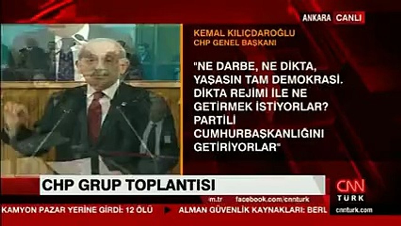 Kılıçdaroğlu'ndan 'Başkanlık Sistemi' çıkışı: Bahçeli'ye yargının bağımsız olacağını sattılar