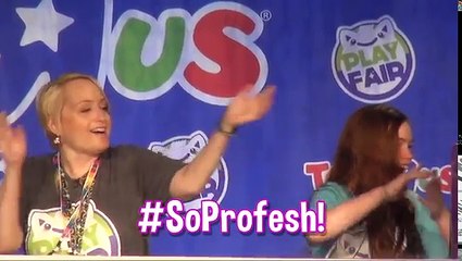 MOMMY AND GRACIE LIVE!! Shopkins, My Little Pony Unboxing filmed Live at Play Fair NY!