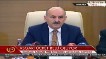 Bakan Müezzinoğlu, 2017 asgari ücretini açıkladı