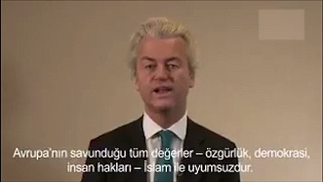 Hollandalı aşırı sağcı lider, Türkiye gibi bir İslam devleti Avrupa'nın parçası olamaz demişti