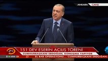 Erdoğan: Bugün biz durursak Türkiye Sevr şartlarına geri döner