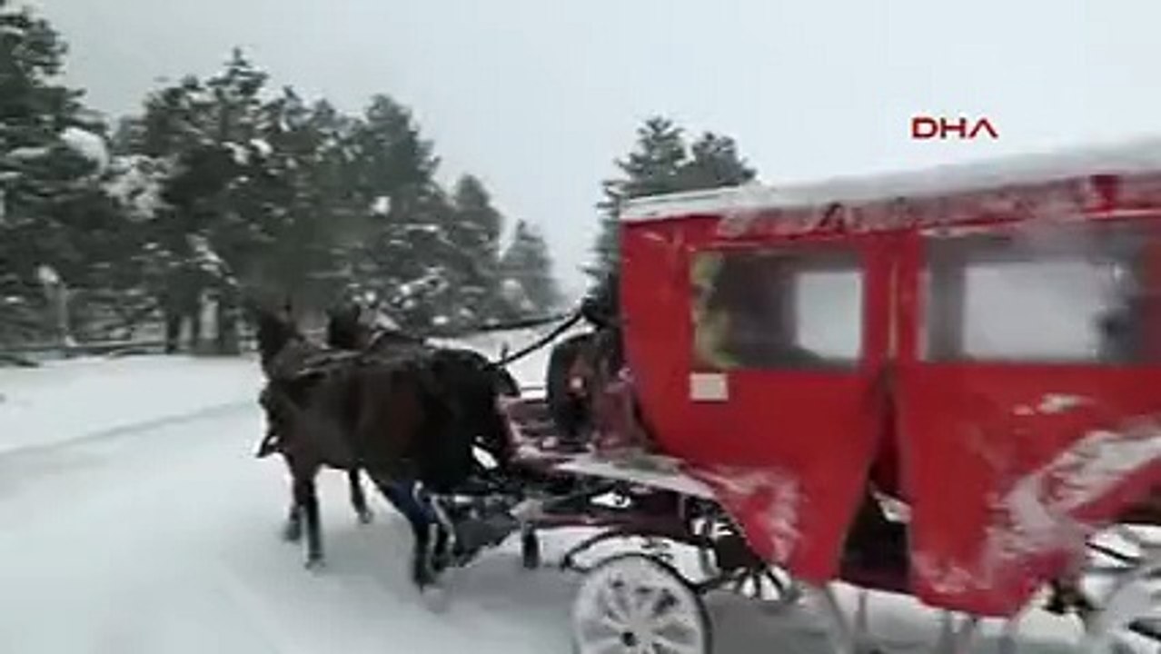Abant'ta kar keyfi