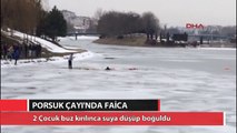 Porsuk Çayı'nda yaşanan facia böyle görüntülendi!