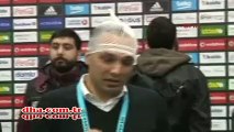 Tribünden atılan cisim, Fenerbahçe Kulübü Menajeri'nin kafasını yardı!