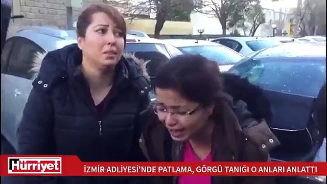 İzmir'deki patlamanın görgü tanığı: Arabayla polis memuruna vurdu, içinden çıktı ve bombayı patlattı