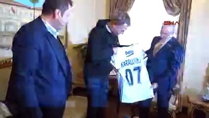 Beşiktaş Başkanı Orman, Antalya Valisini ziyaret etti
