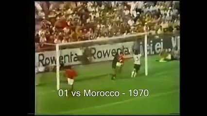 İşte Gerd Müller'in dünya kupalarında attığı 14 gol