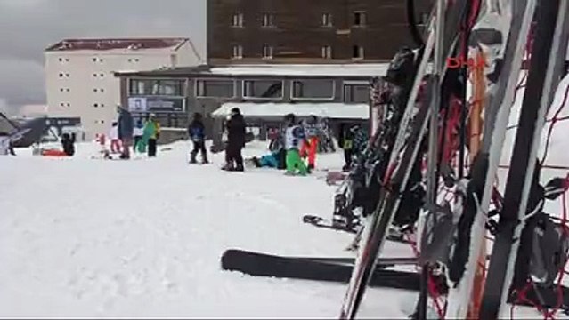 Kartalkaya'da sömestr yoğunluğu