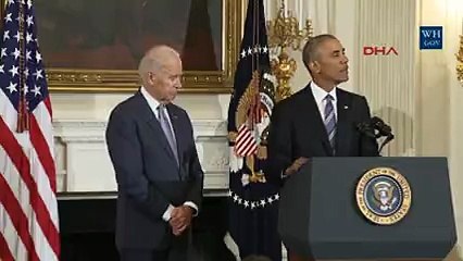 Obama'dan Özgürlük Madalyası alan Biden, gözyaşlarına hâkim olamadı