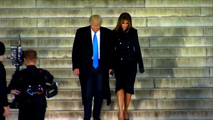 Trump&#39;tan Lincoln heykeline asker selâmı