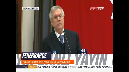 Aziz Yıldırım: Quaresma Fenerbahçe&#39;ye gelmek istedi, kabul etmedim!