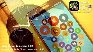 [v2.05] Bubble Cloud Widgets and Android Wear Interive Watch-face Launcher